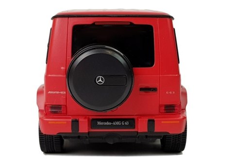 Auto Mercedes AMG G63 Samochód Zdalnie Sterowany RC Czerwony 1:24