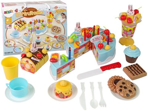 Zestaw Słodkości Tort Ciastka Na Rzepy Dekoracje DIY