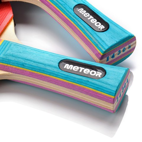 ZESTAW DO TENISA STOŁOWEGO METEOR 2 RAKIETKI ZEPHYR* + 3 PIŁECZKI