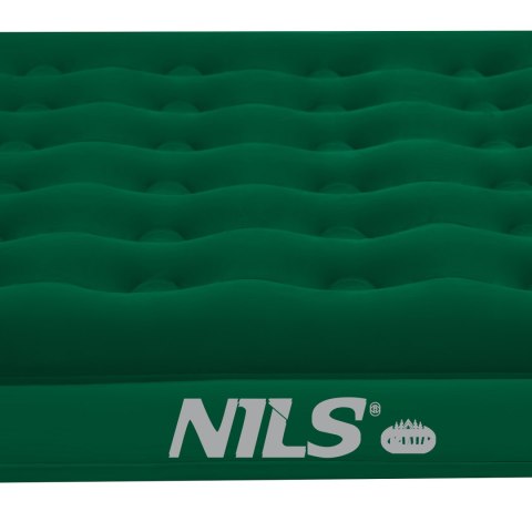 NC2803 MATERAC TURYSTYCZNY DMUCHANY 203X152X22 CM ZIELONY NILS CAMP