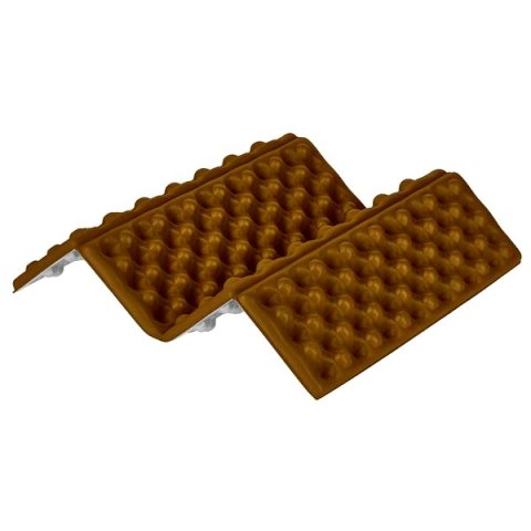 NC17105 MATA KEMPINGOWA DO SIEDZENIA Z PODBICIEM ALUMINIOWYM +IXPE 40 CM BRĄZOWA NILS CAMP