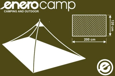NAMIOT MOSKITIERA 200X120X95CM ENERO CAMP
