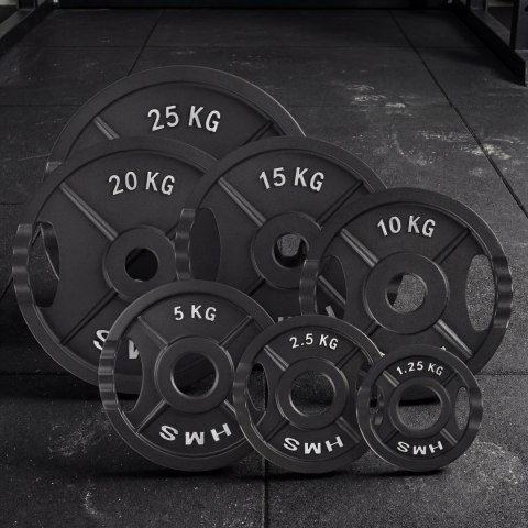 TOD20 TALERZ OLIMPIJSKI CZARNY 20 KG HMS