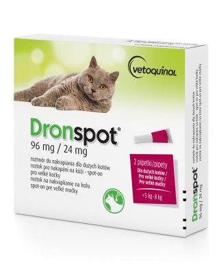 Bayer Dronspot Krople Na Robaki I Pasożyty 2x1,12ml