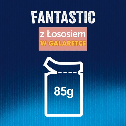 Felix Fantastic Łosoś W Galaretce 85g