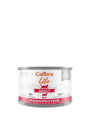 Calibra Cat Adult Life Karma Dla Kota Z Wołowiną 200g