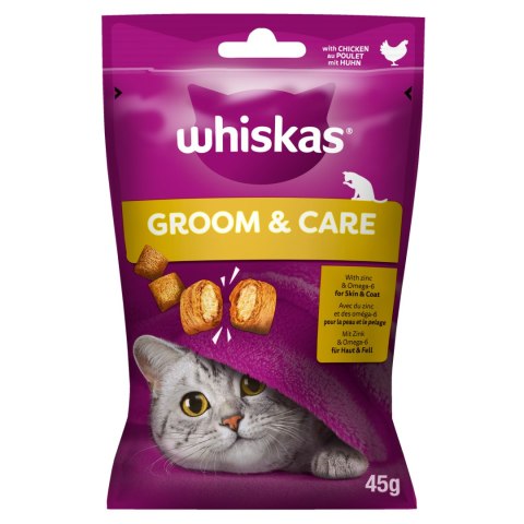 Whiskas Zdrowy Blask Przysmak Dla Kota Z Kurczakiem 45g