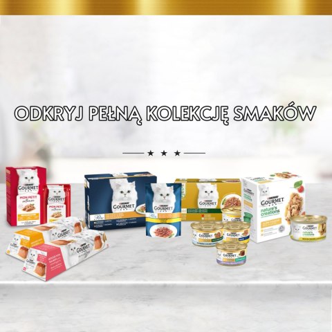 GOURMET Revelations Delikatne Kawałki w Galaretce z Łososiem 2x57g