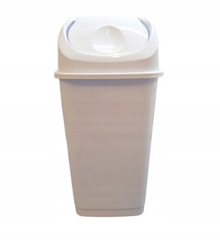 Pojemnik uchylny SLIM 35 l biały 355x285x577 mm