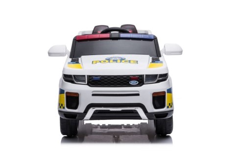 Auto Na Akumulator BBH-021 Światła LED Muzyka Pilot Policyjne Białe